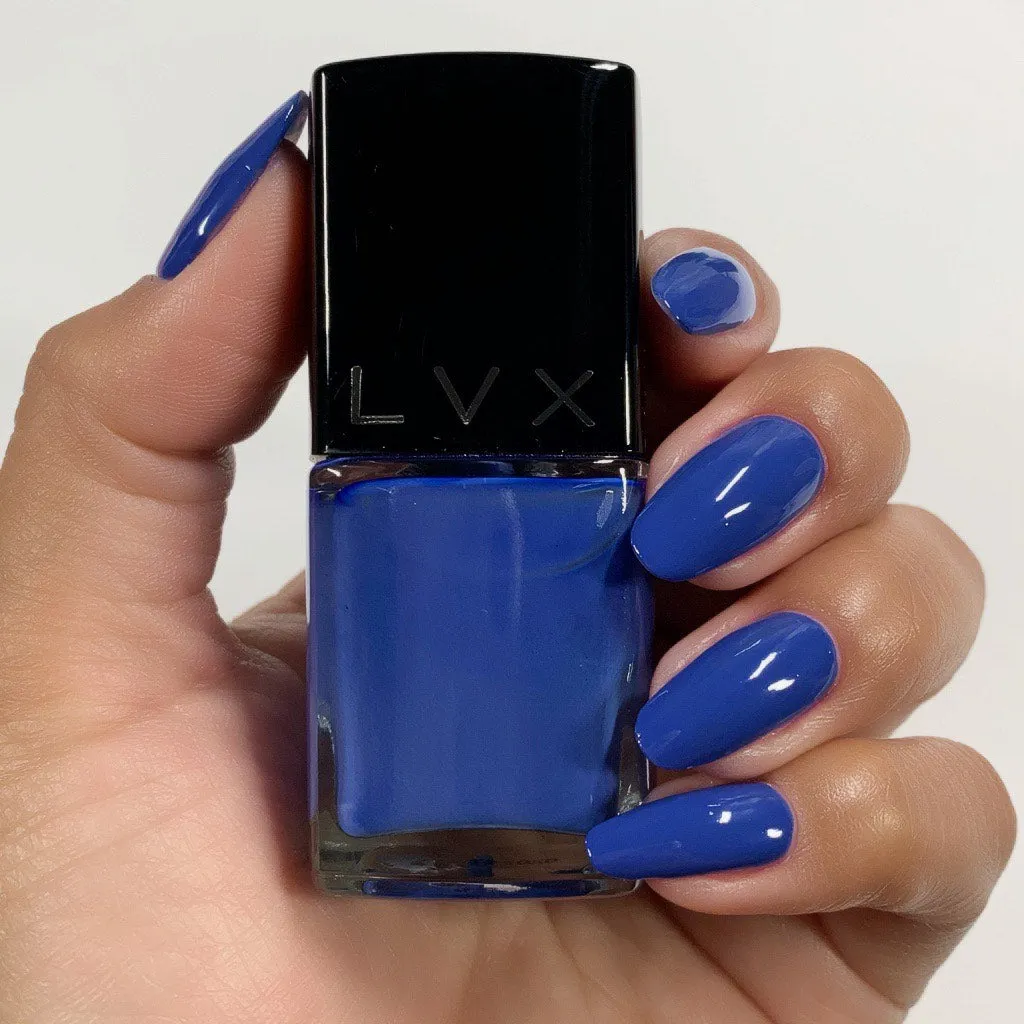 LVX CERULEAN neglelak – kraftig blå creme