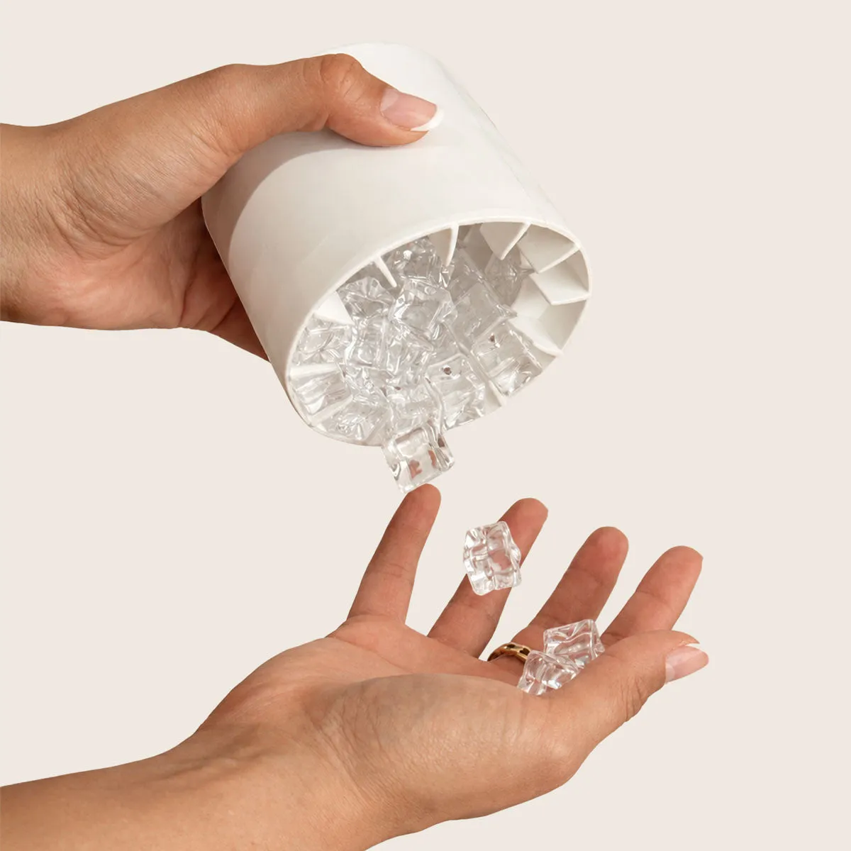 Emmi-Nail isterningeform silikone 60 stk rund
