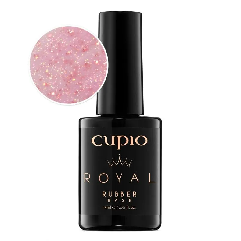 Cupio Nordic Royal rubber base glitter