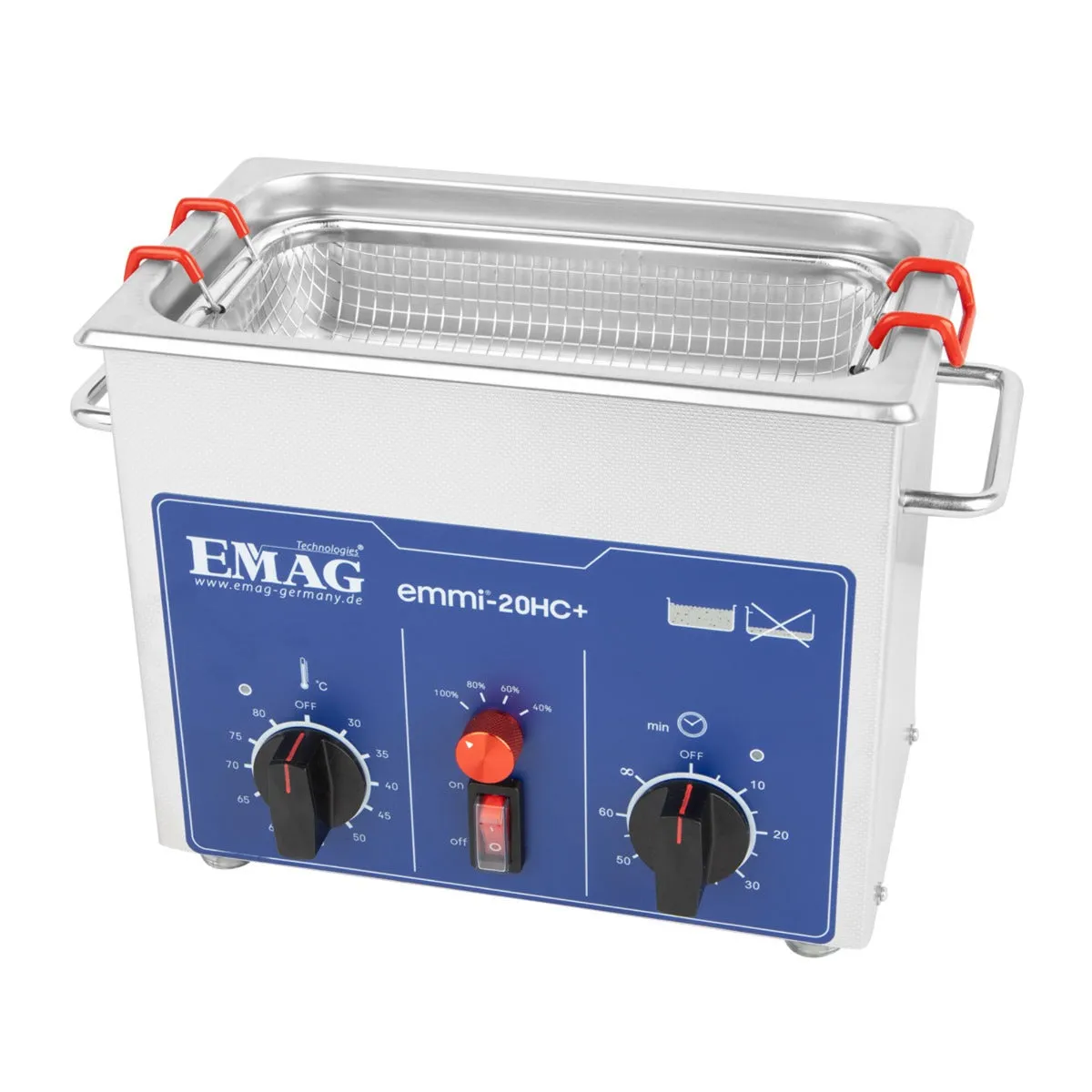 Emmi-Nail Emmi-20 HC Plus ultralydsrenser 2 L stål