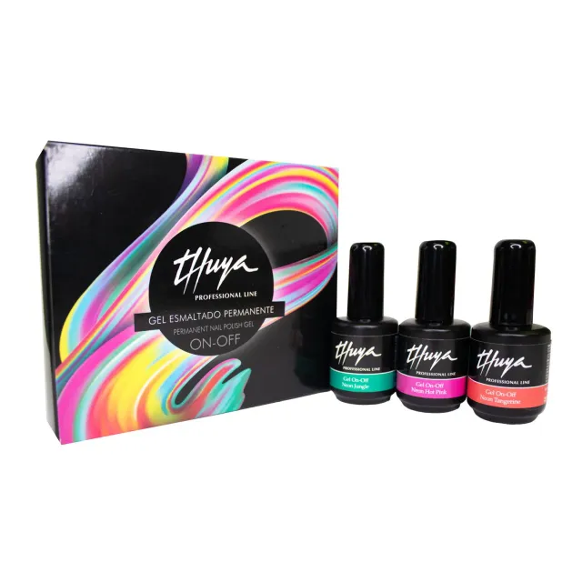 Evolution Gel Neon Fever Kit gellak 3 stk neon sommer