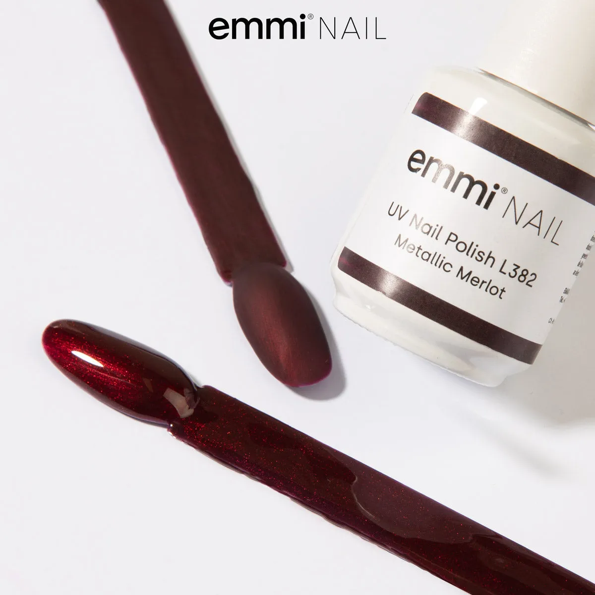 Emmi-Nail emmi Shellac UV-Lack Metallic Merlot 15ml L382 UV-lak