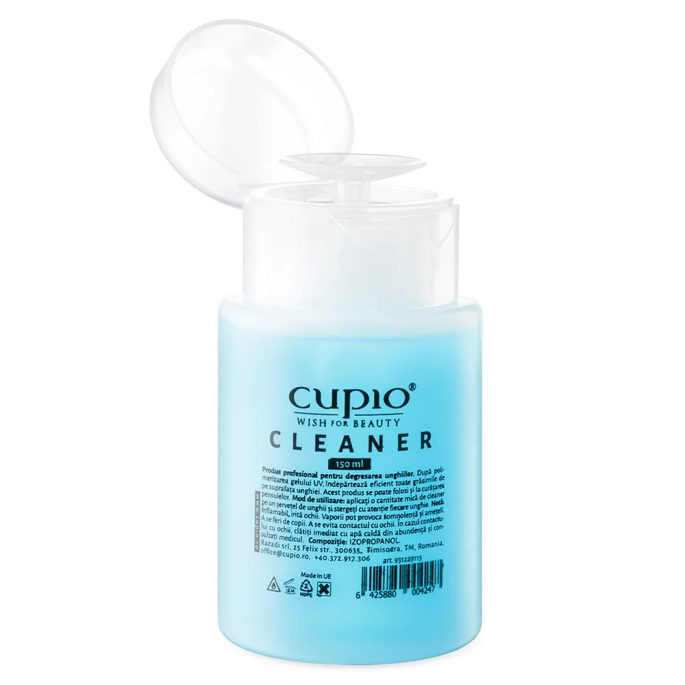 Cupio Cleaner med pumpe neglerens 150ml affedtning