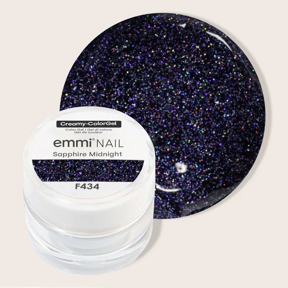 Emmi-Nail Creamy-ColorGel farvegel 5ml metallic