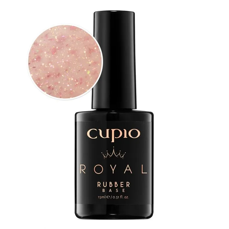 Cupio Nordic Royal rubber base glitter