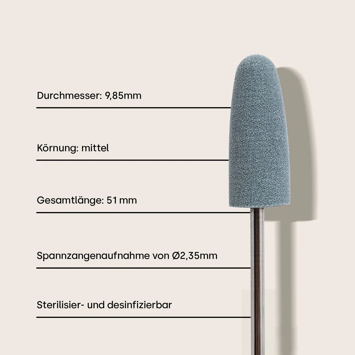 Emmi-Nail Nagelfräser Polier Bit polerbit
