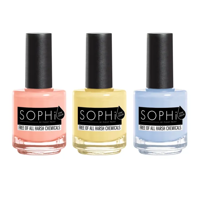 Piggy Paint SOPHi Pretty in Pastels neglelak 3-pak pastel