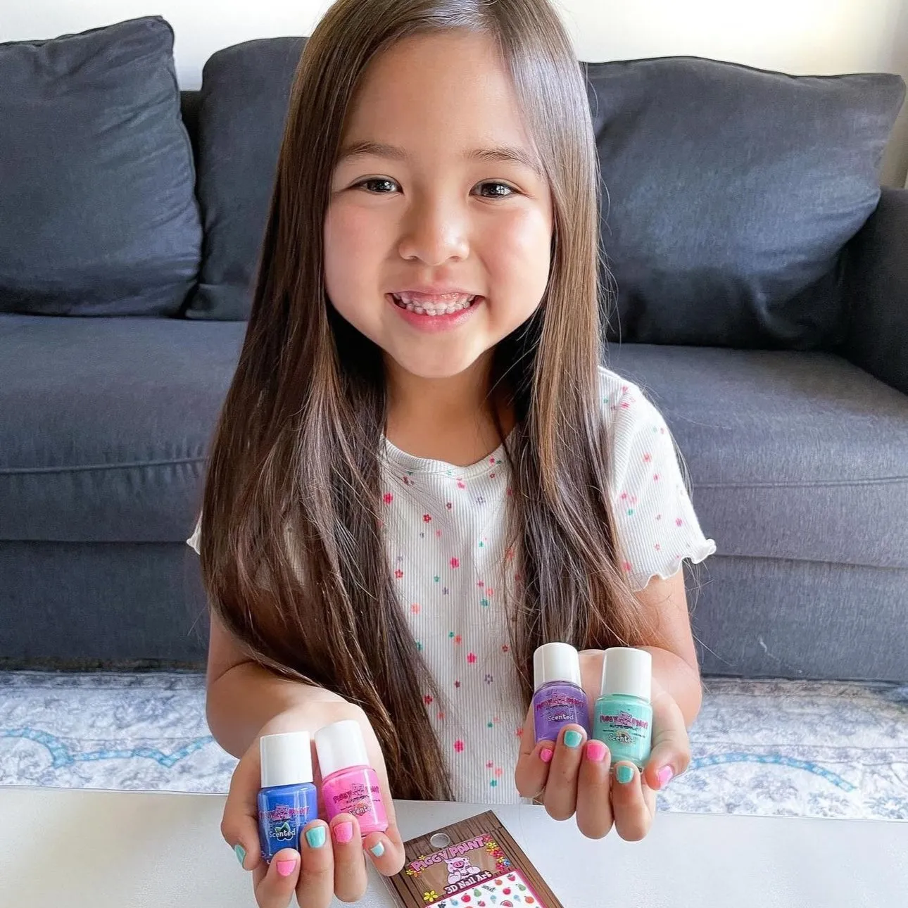 Piggy Paint Berry Fairy Magic neglelak sæt 4 stk duft