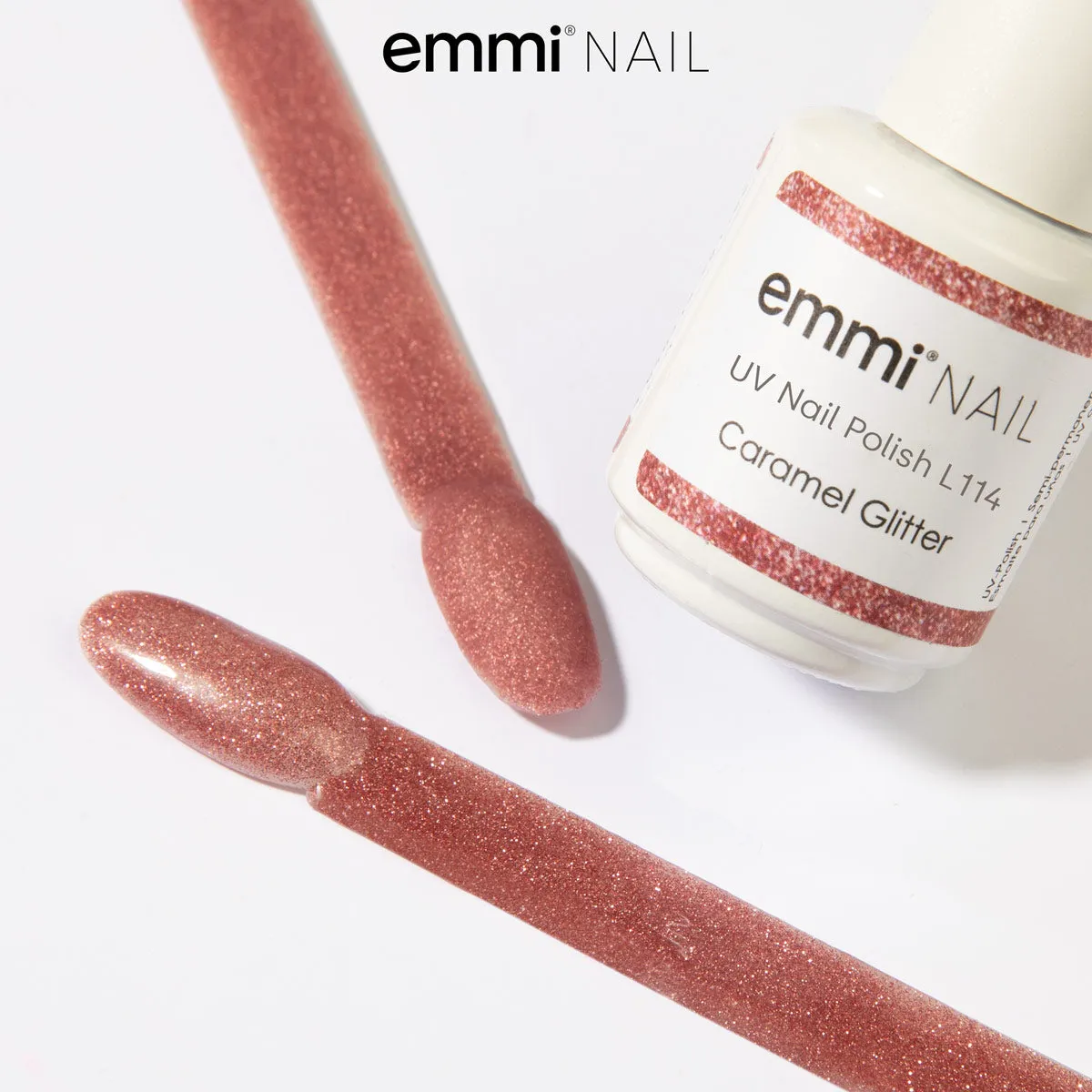 Emmi-Nail Shellac Caramel Glitter L114 UV-lak 15ml
