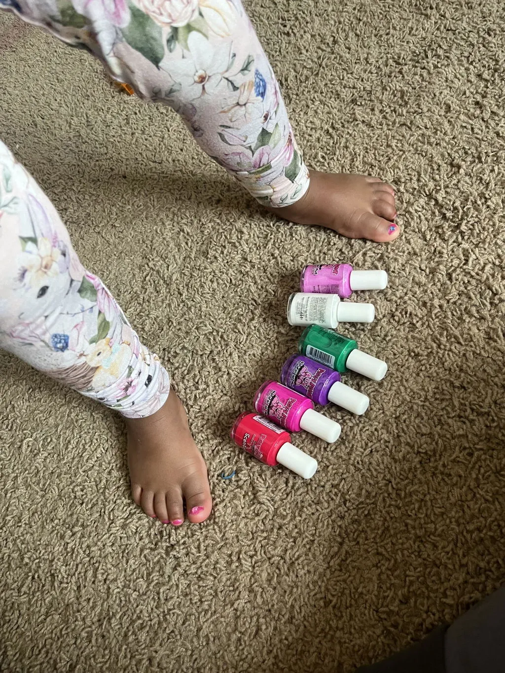 Piggy Paint Jingle Nail Rock neglelaksæt 6 dele duftende