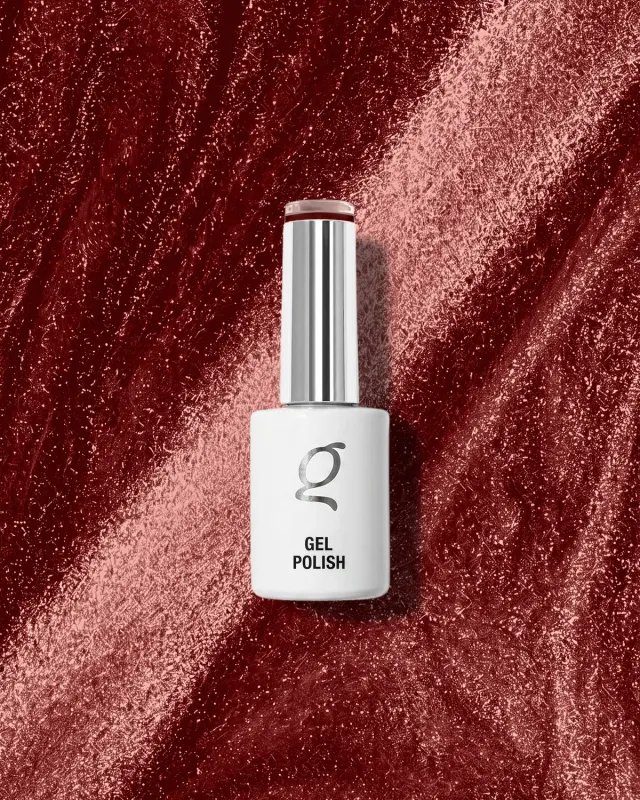 The Gel Collection 275 Nightcap gel polish rød cat eye