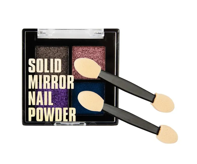 Emmi-Nail Mirror Chrome Powder neglepulver 4-pak spejl