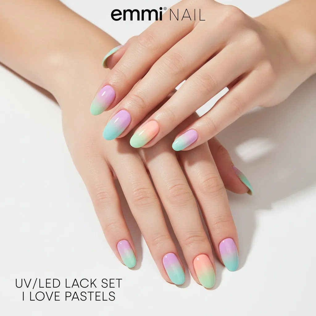 Emmi-Nail Shellac I Love Pastels UV-laksæt 5x15ml