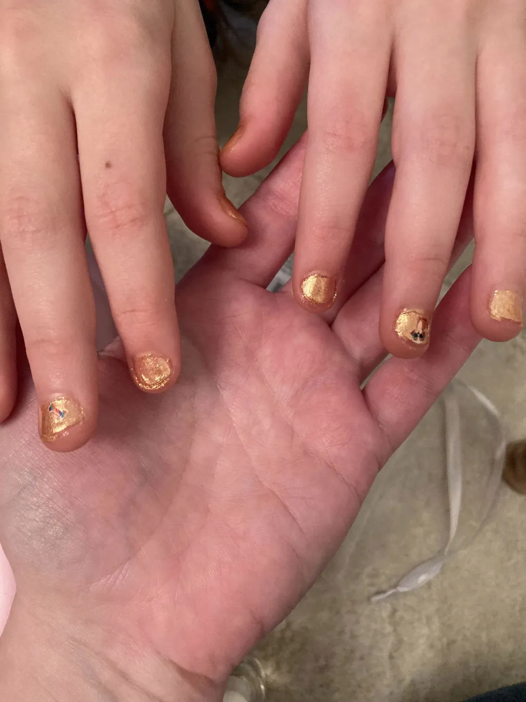 Piggy Paint Heart of Gold neglelak guldglitter 15 ml