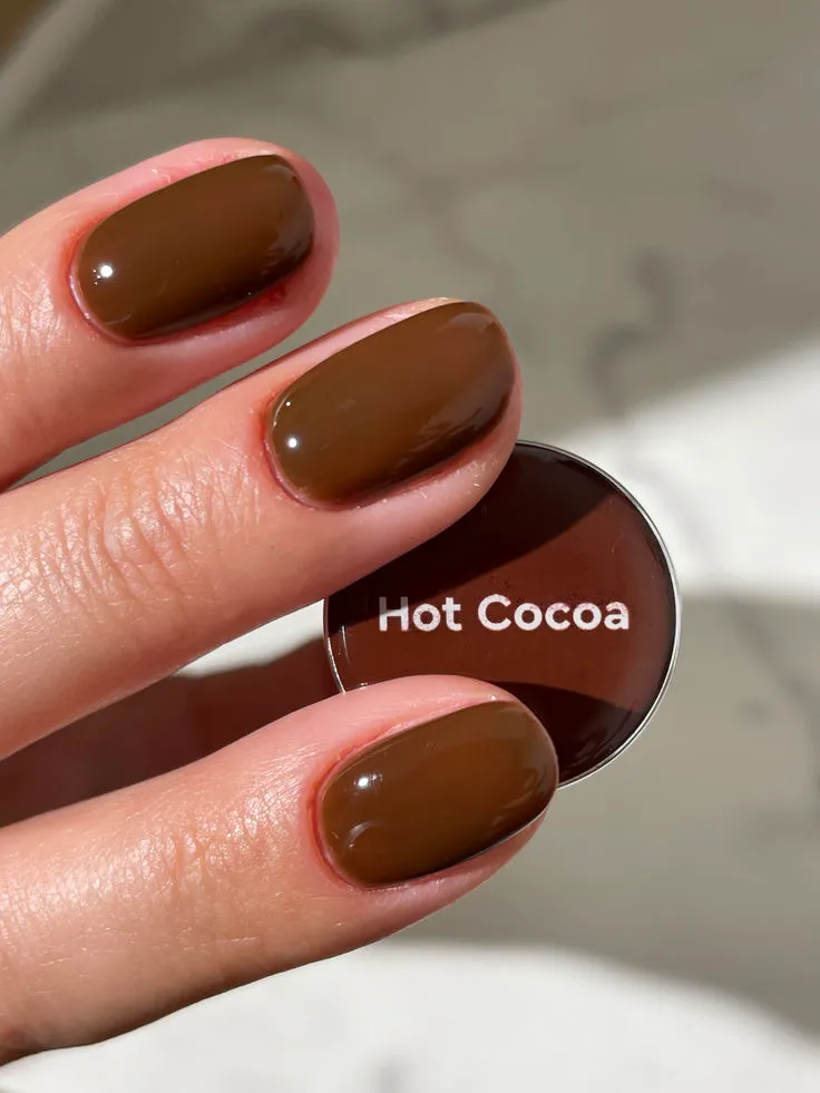 Le Mini Macaron Hot Cocoa gellak 8,5 ml kakaobrun