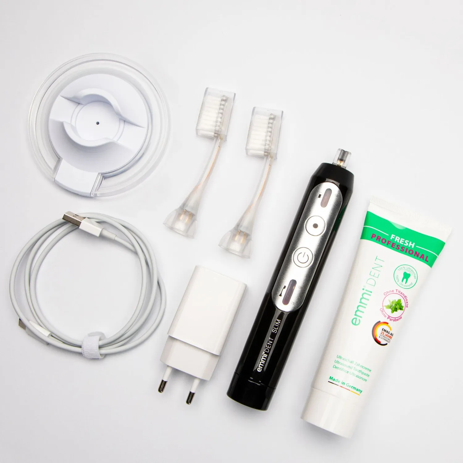 Emmi-Nail emmi-dent Slim ultralydstandbørste hvid
