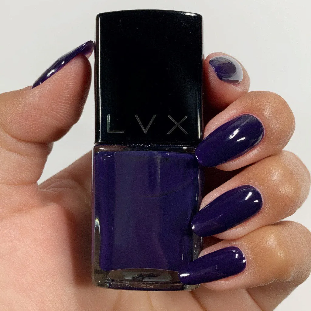 LVX INDIGO BLEU neglelak blå violet creme