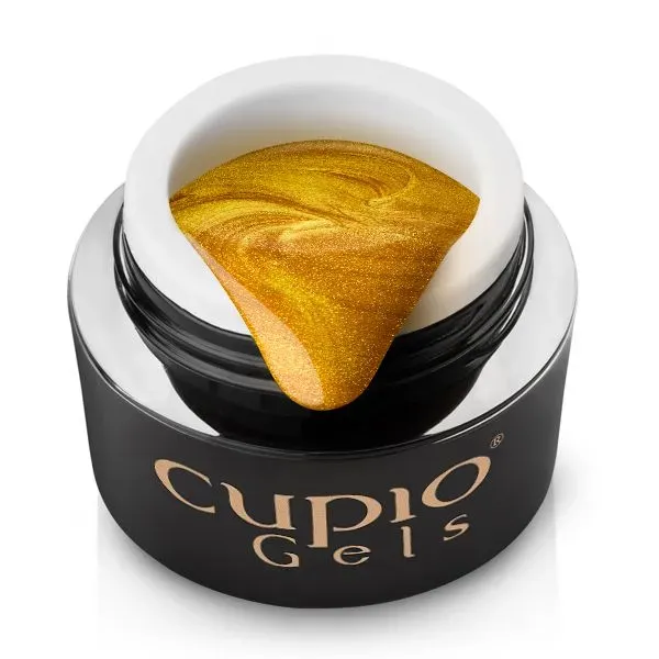 Cupio Blossom Gel Gold gel til wet on wet nail art