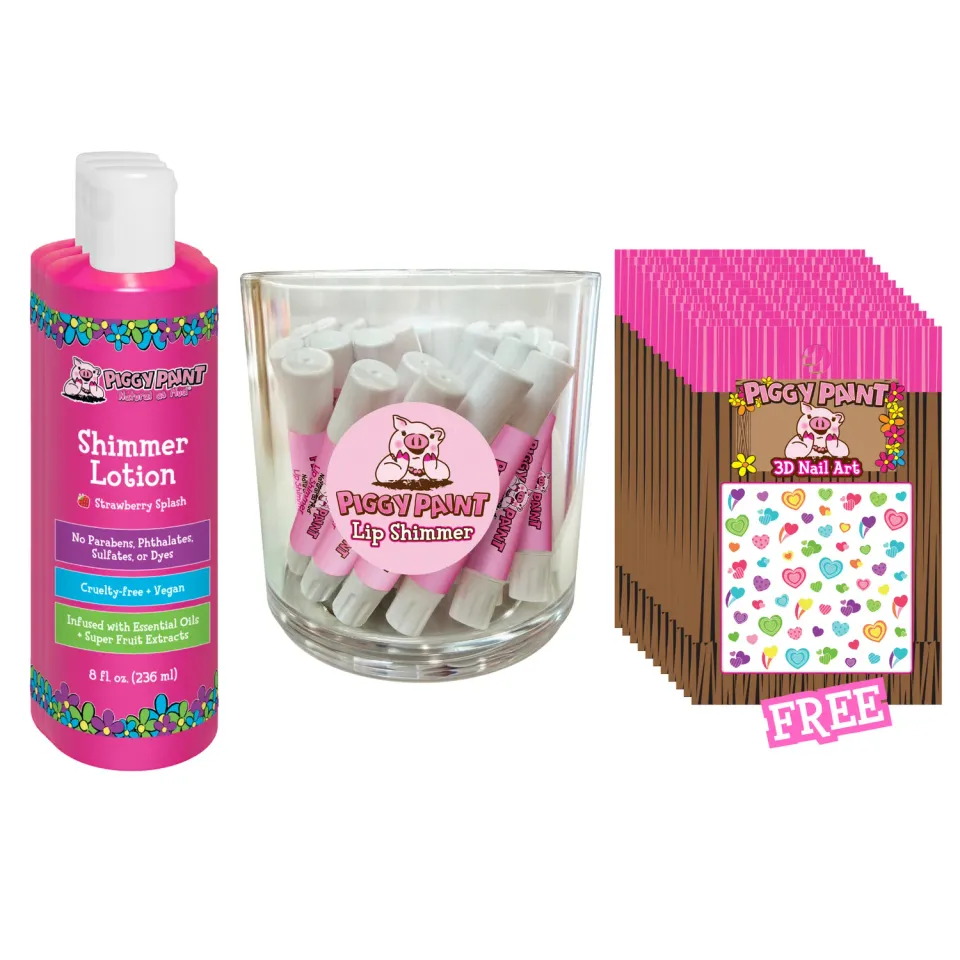 Piggy Paint Time to Shimmer Collection engrosdisplay