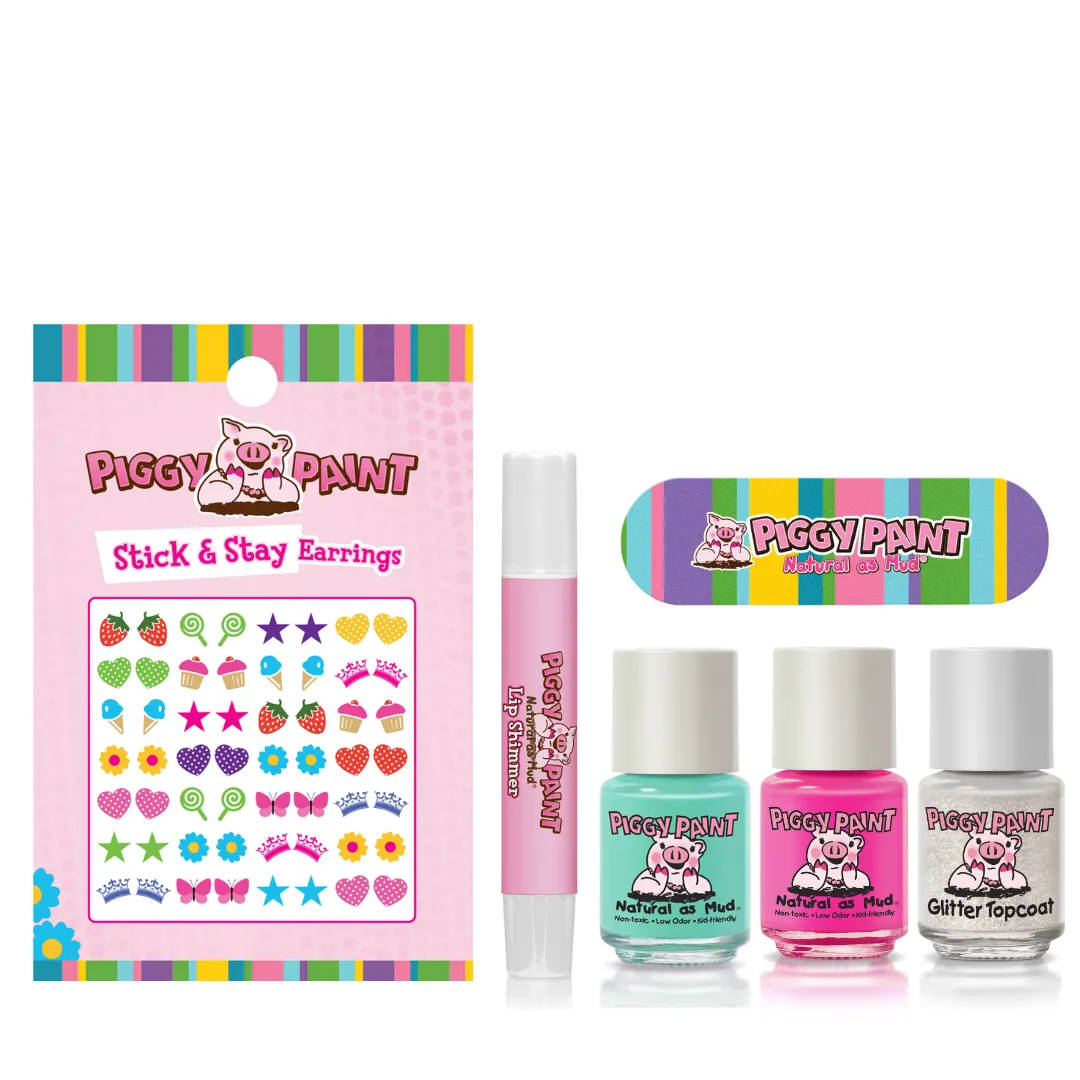 Piggy Paint Jazz Party Bundle neglesæt 2 hårbånd