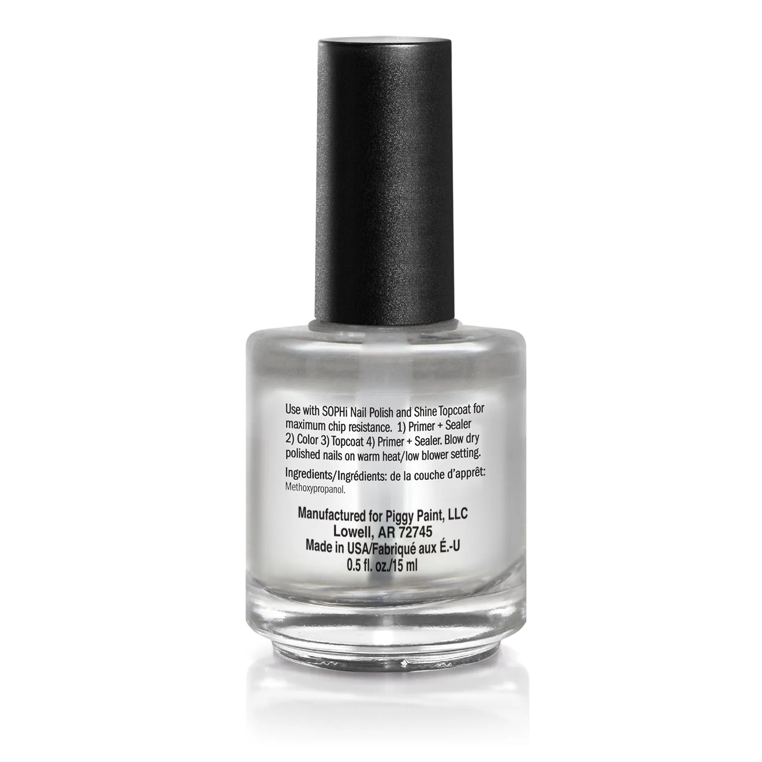 Piggy Paint PRIME + SHINE + SEAL neglesæt 2x15 ml holdbar