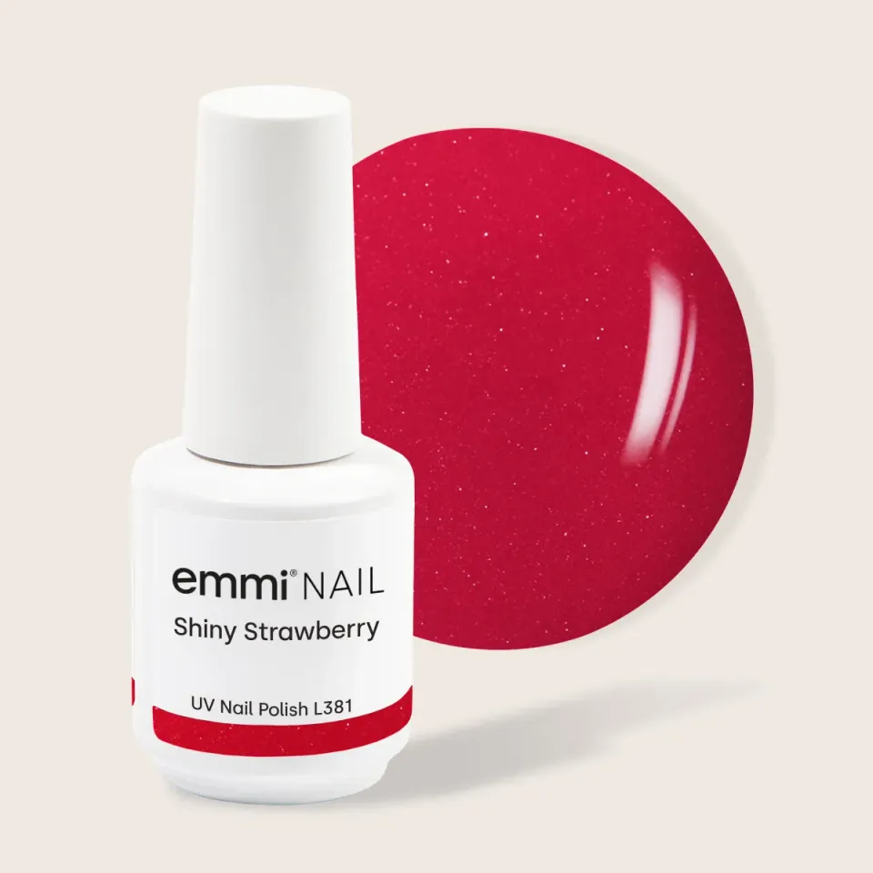 Emmi-Nail Shellac Shiny Strawberry L381 UV-lak 15ml lyserød