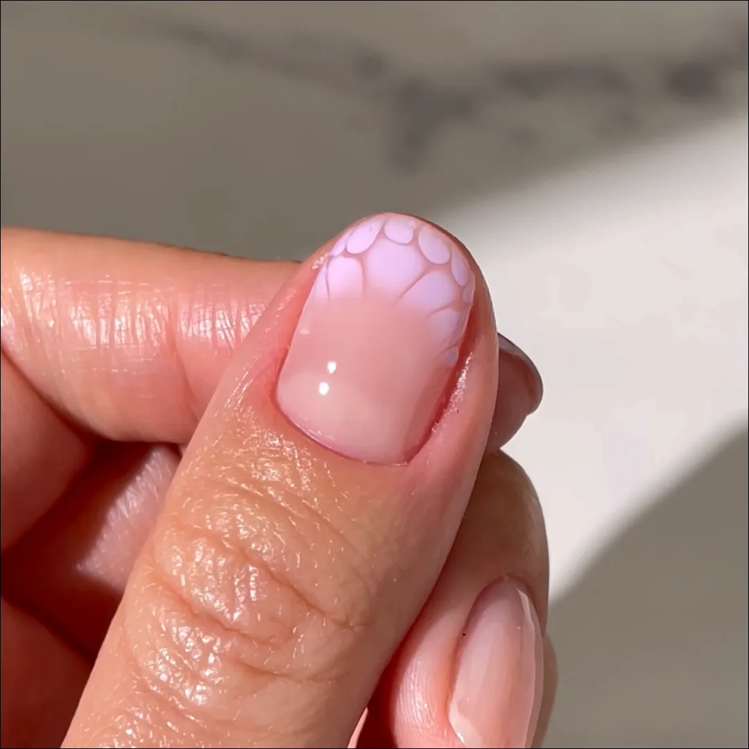 The Gel Collection Blooming Gel neglegel til marmor design