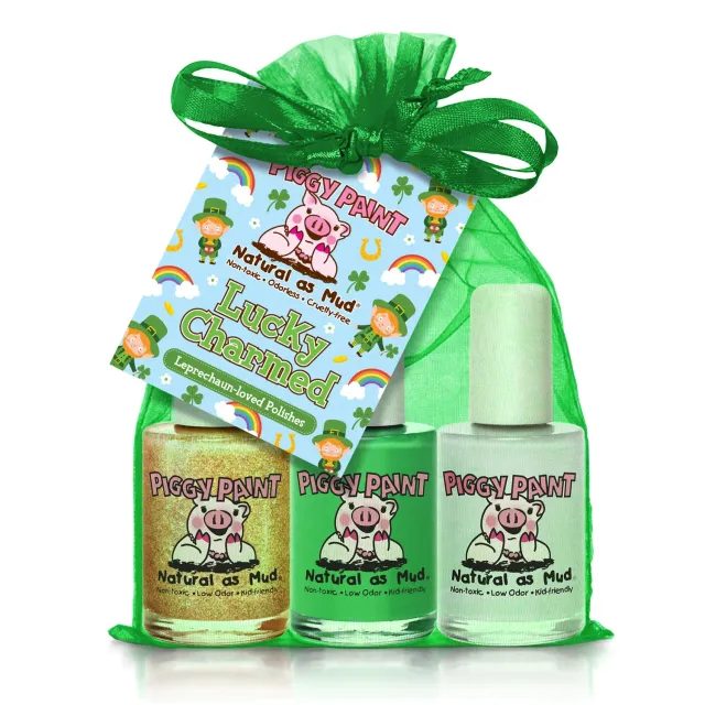 Piggy Paint Lucky Charmed neglelak gavesæt 3 stk