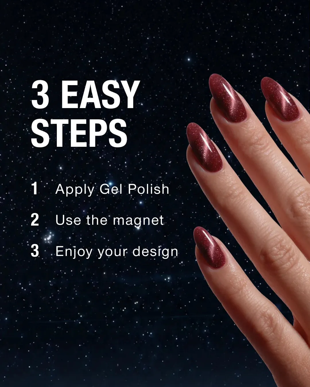 The Gel Collection 284 Starboard gel polish blå Cat Eye
