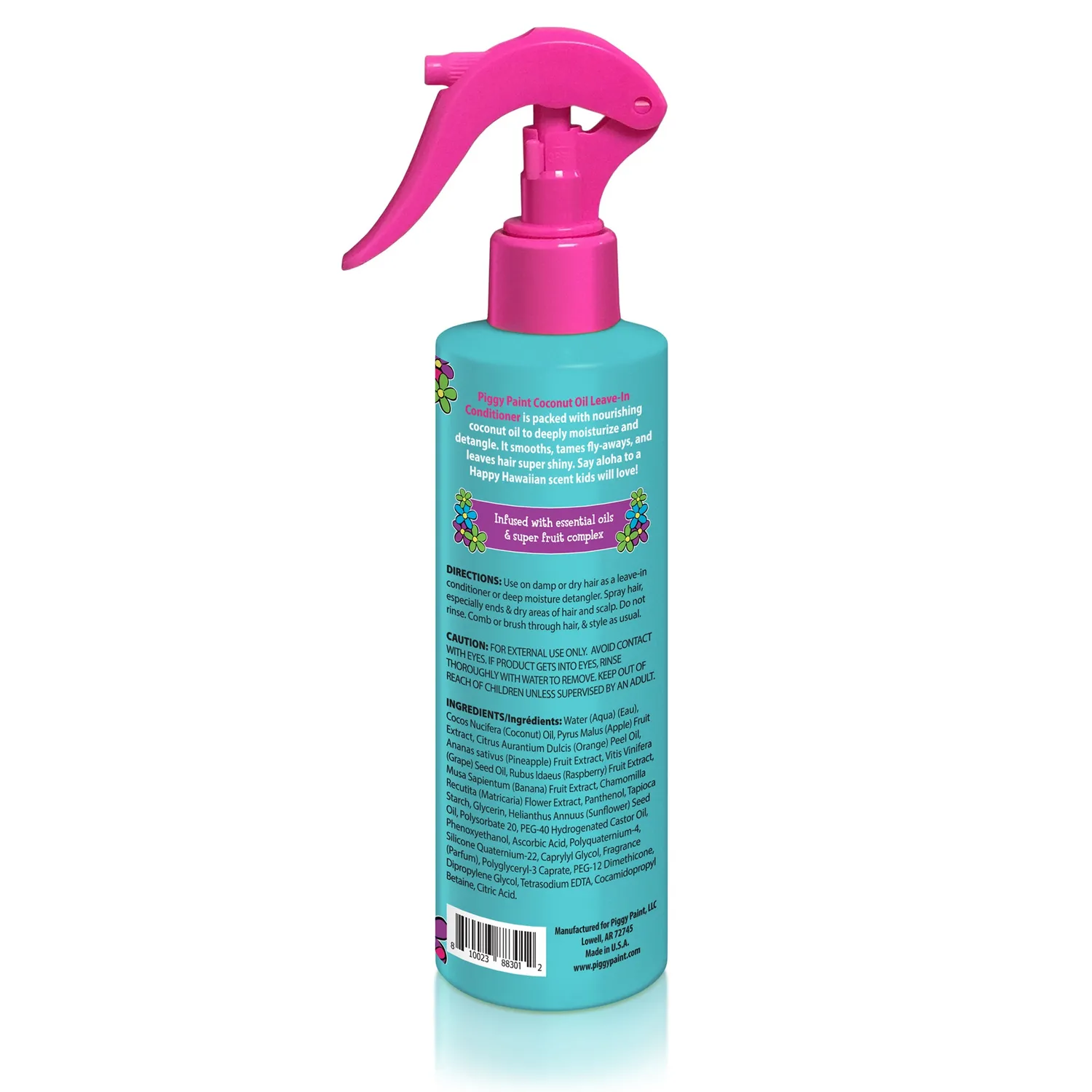 Piggy Paint Tropical Twist balsamspray 2-pak ananas