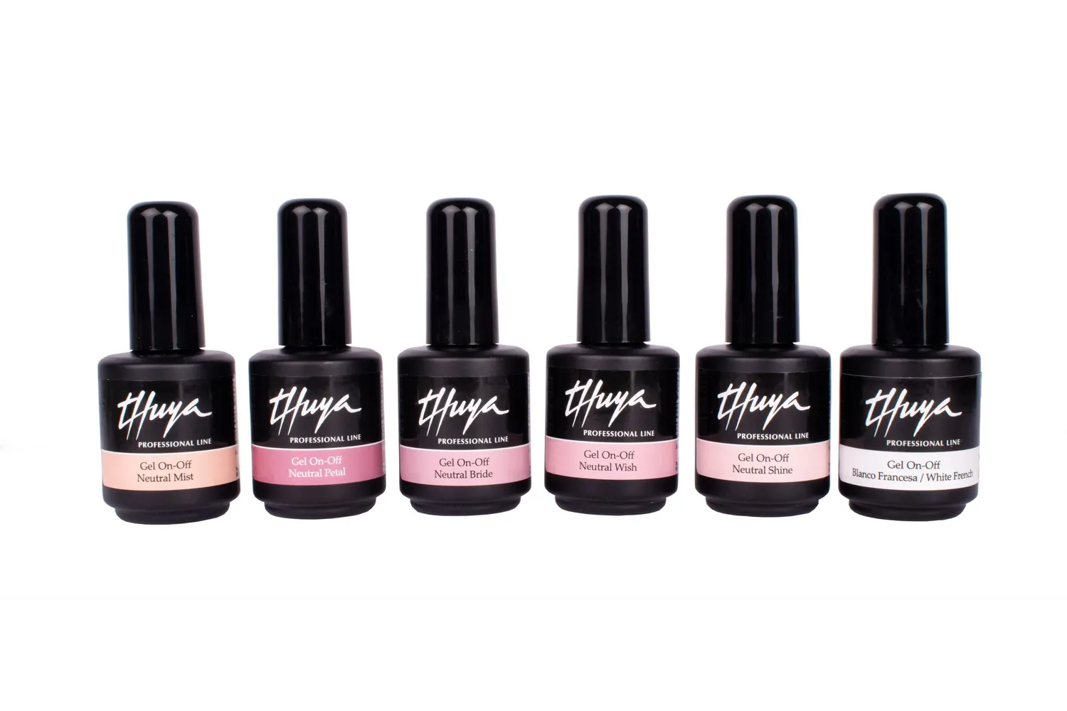 Evolution Gel On-Off Neutrals gellaksæt 6 stk elegant