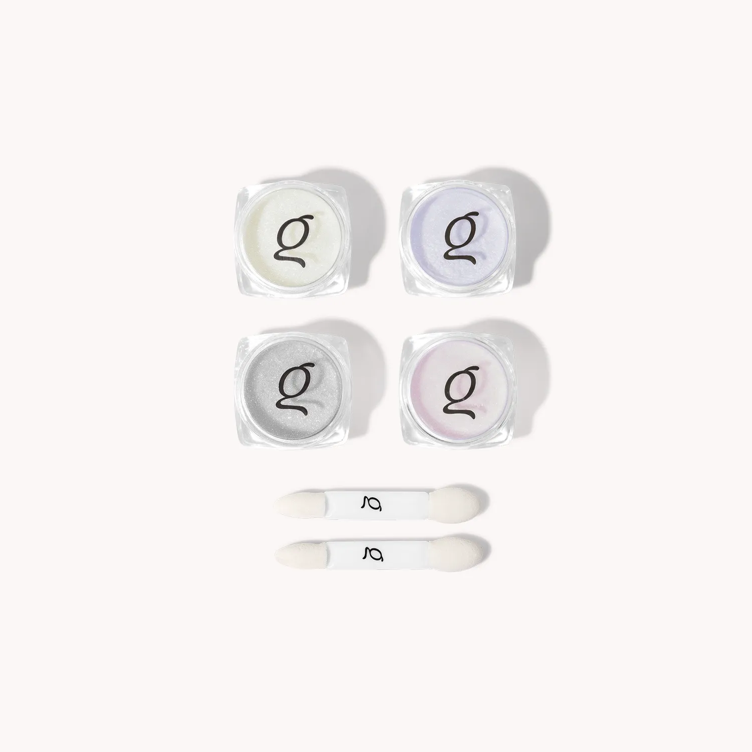 The Gel Collection Pearl Powder perlepudder 4 stk glazed effekt