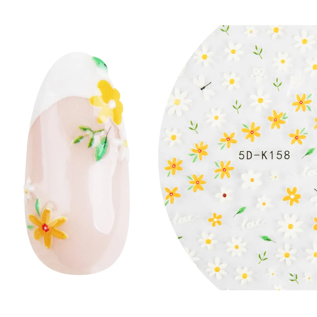 Emmi-Nail 5D Art Nail Sticker negleklistermærke