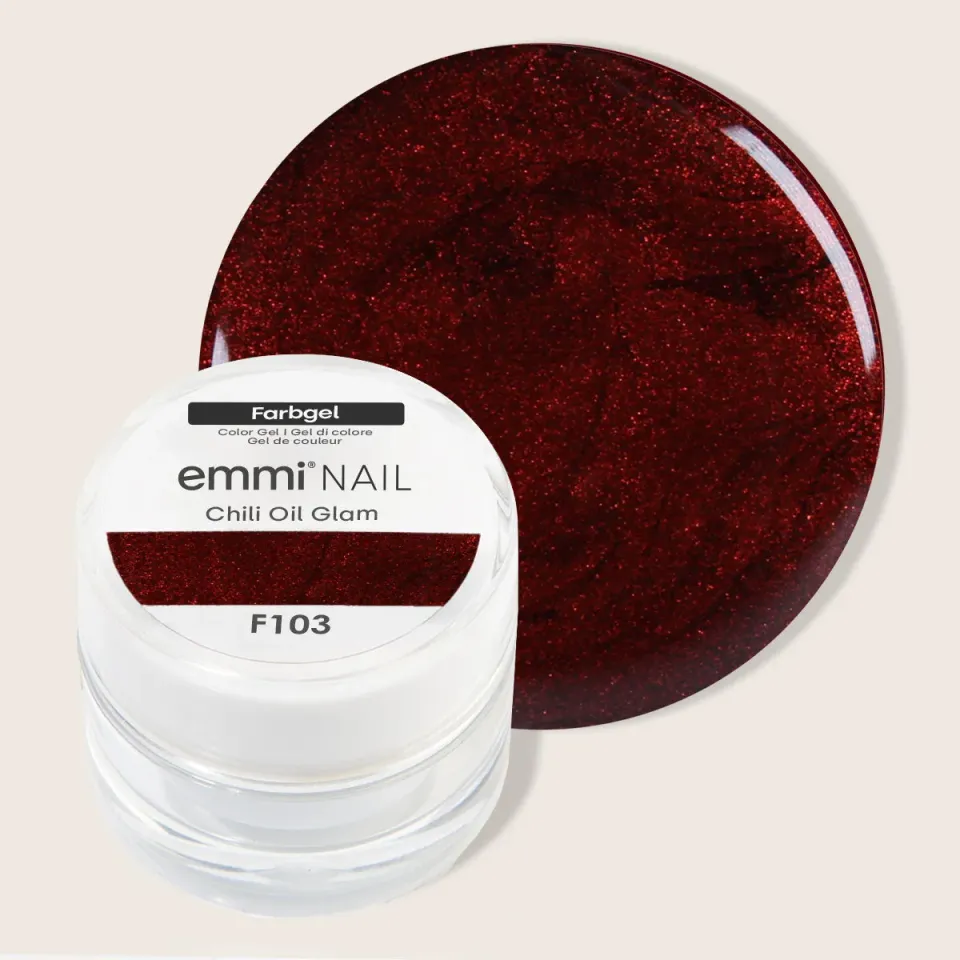 Emmi-Nail Chili Oil Glam F103 farvegel 5ml metallic