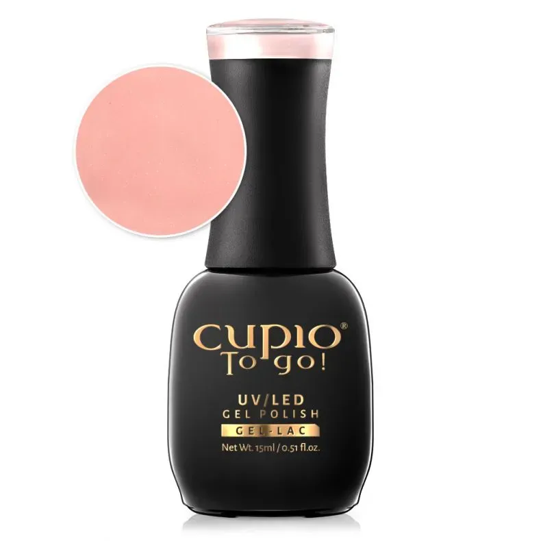 Cupio To go! Angel Peach gellak 15ml mat
