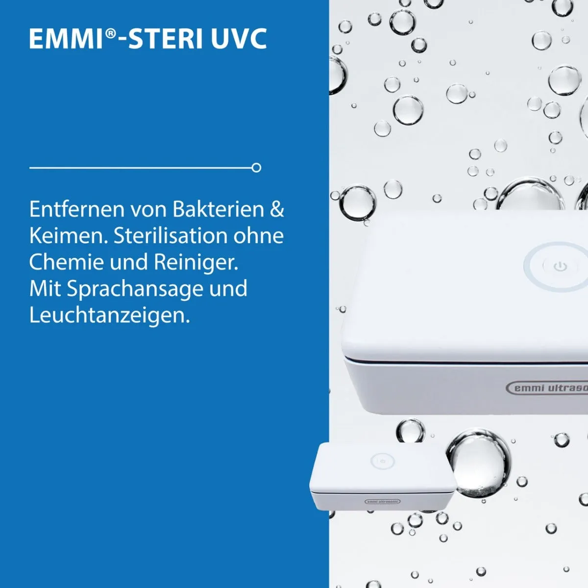 Emmi-Nail emmi-Steri UVC LED steriliseringsapparat