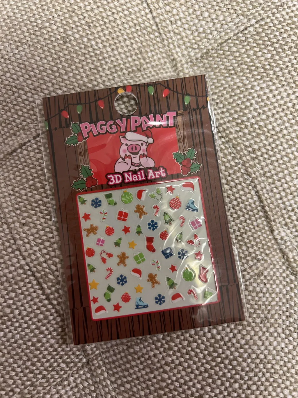 Piggy Paint Christmas Cutie negleklistermærker jul