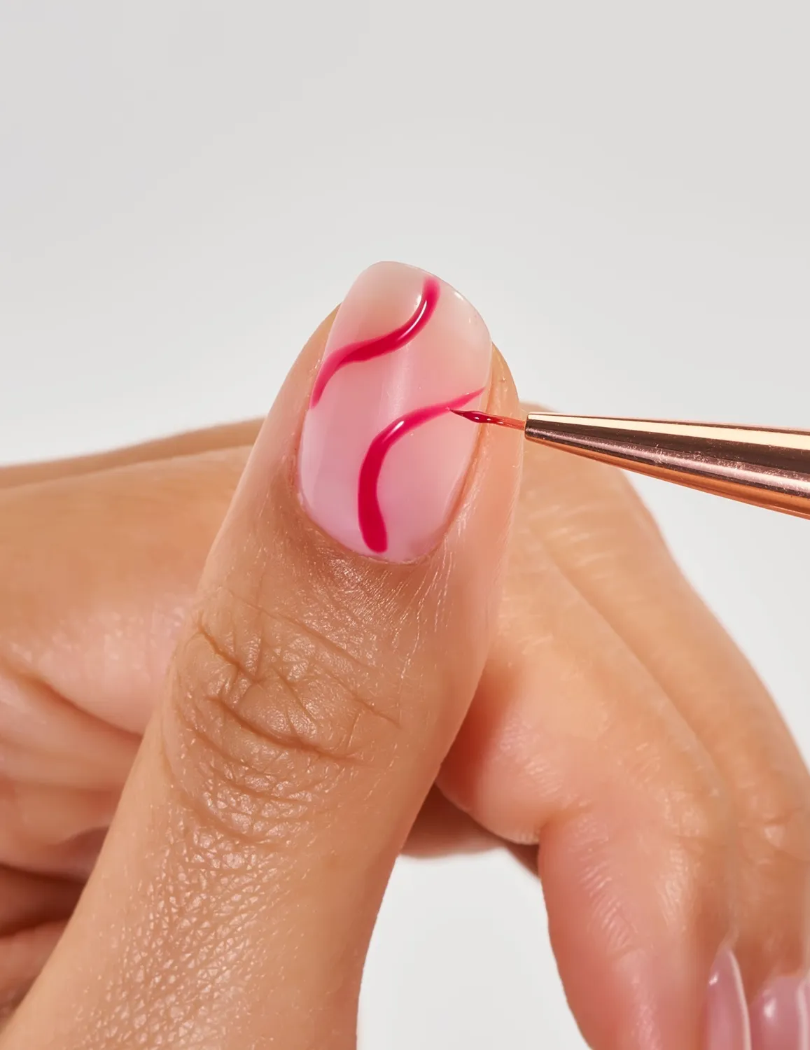 Le Mini Macaron Le Liner striperbørste nail art