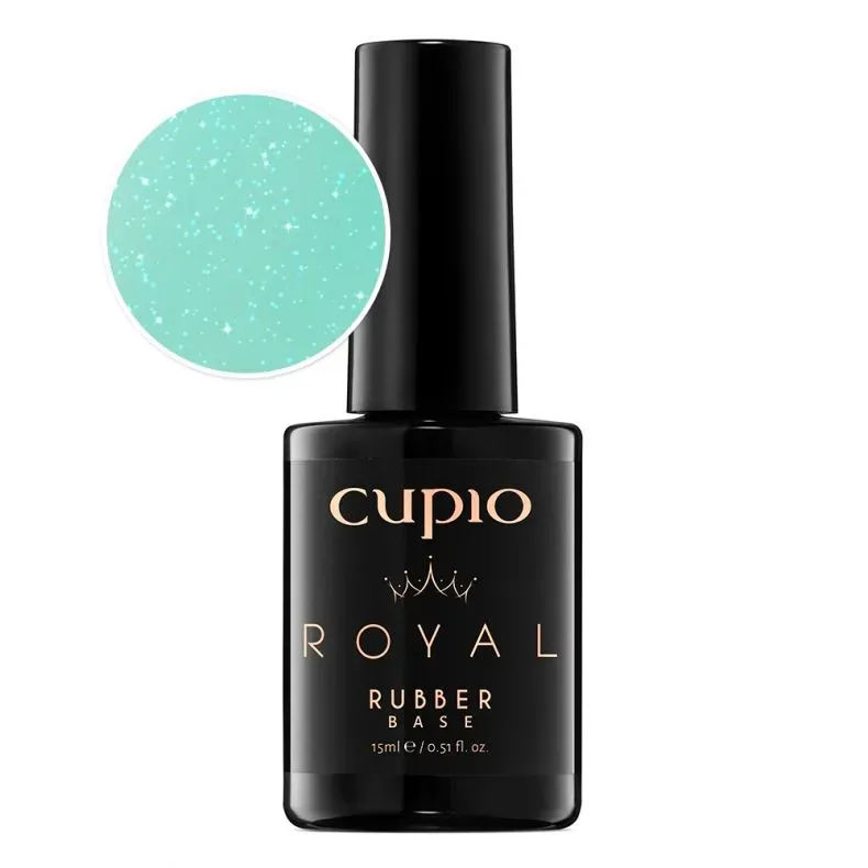 Cupio Nordic Royal rubber base glitter
