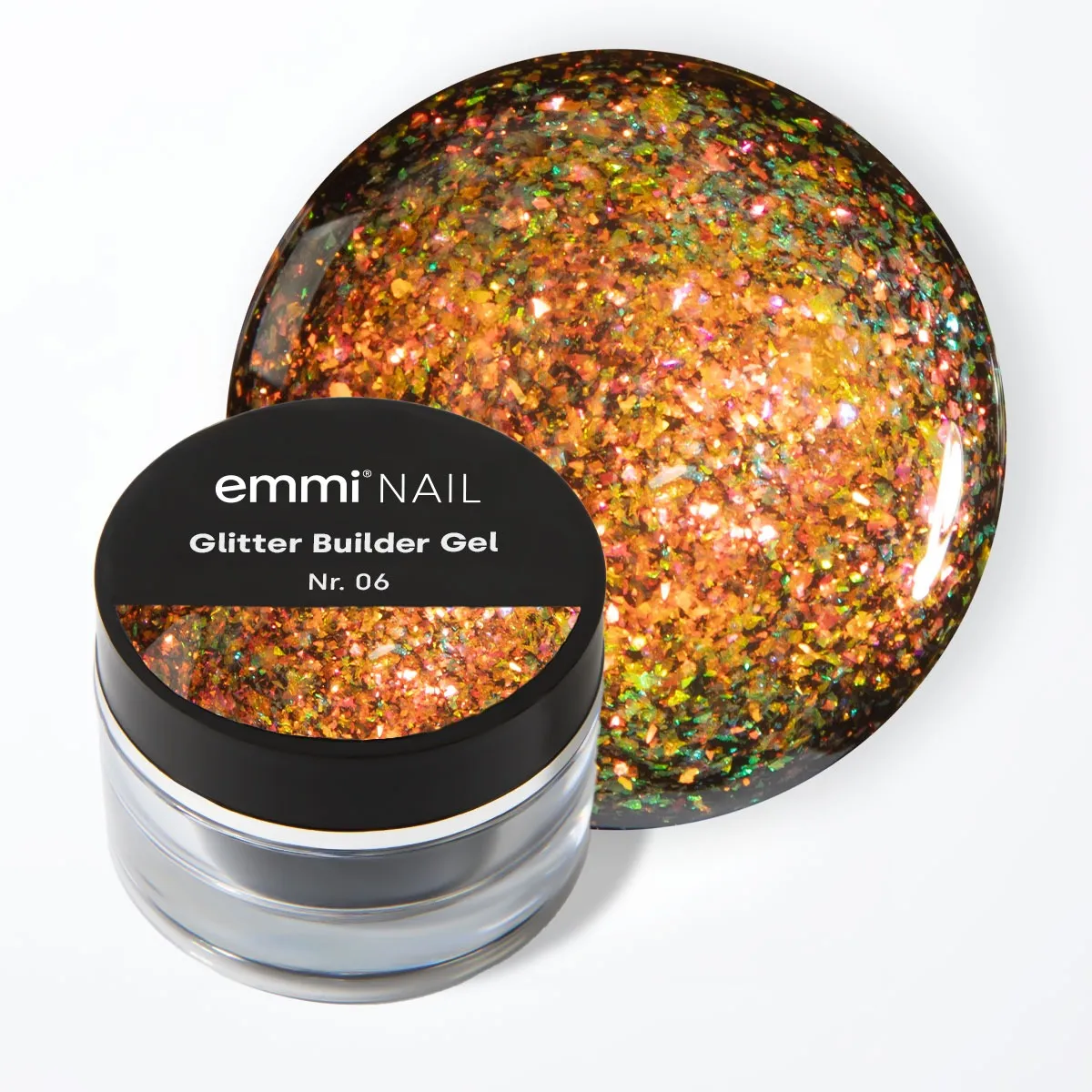 Emmi-Nail No File glitter builder gel 5 ml