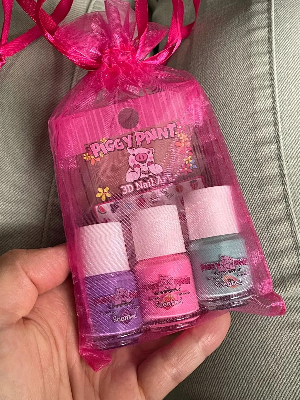 Piggy Paint Scented Sweetie Pie neglelak 3 x 7,4 ml duft