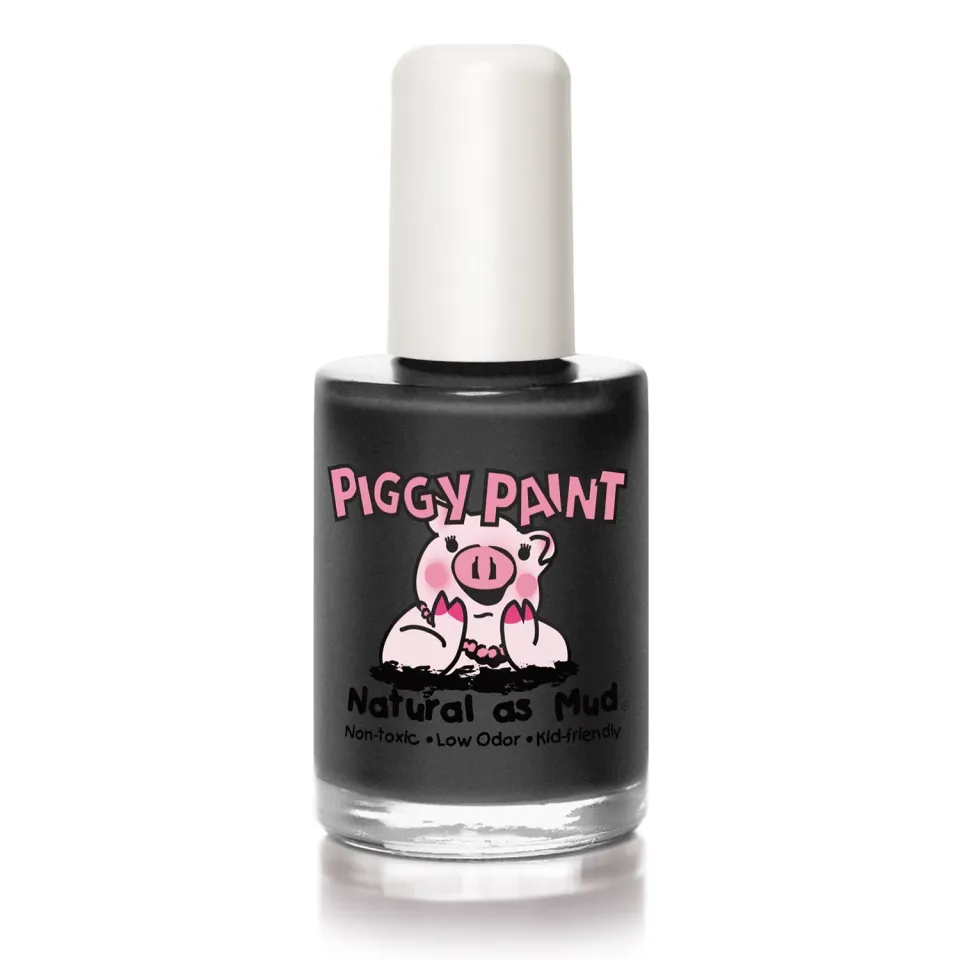 Piggy Paint Sleepover neglelak 15 ml sort shimmer