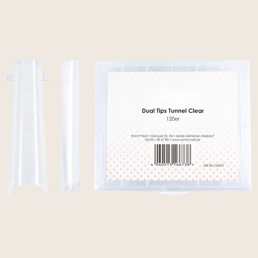Emmi-Nail Popits negletips 120 stk genbrugelige