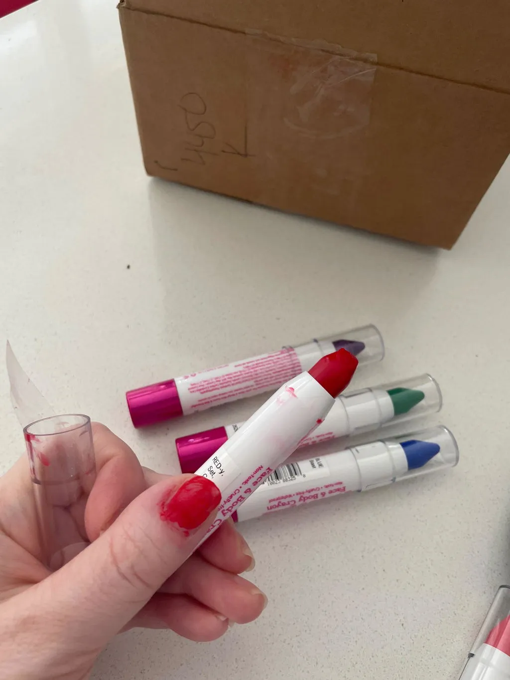 Piggy Paint Color Burst ansigts- og kropsfarver 5-pak