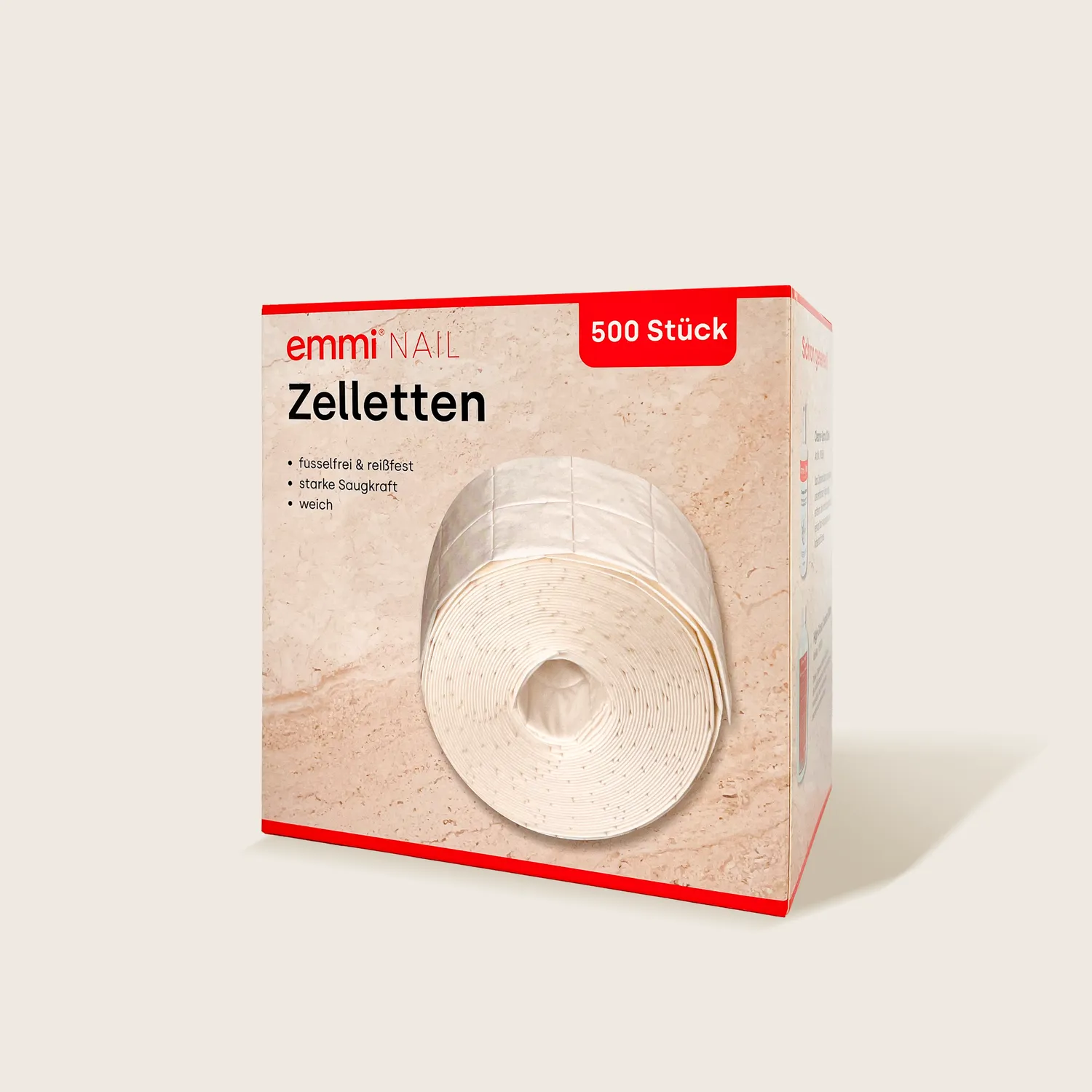 Emmi-Nail Cleaner + Zelletten sæt 500ml 500 stk