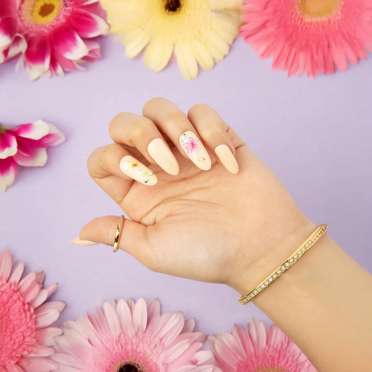 Emmi-Nail 5D Soft Gel Flower negleklistermærker