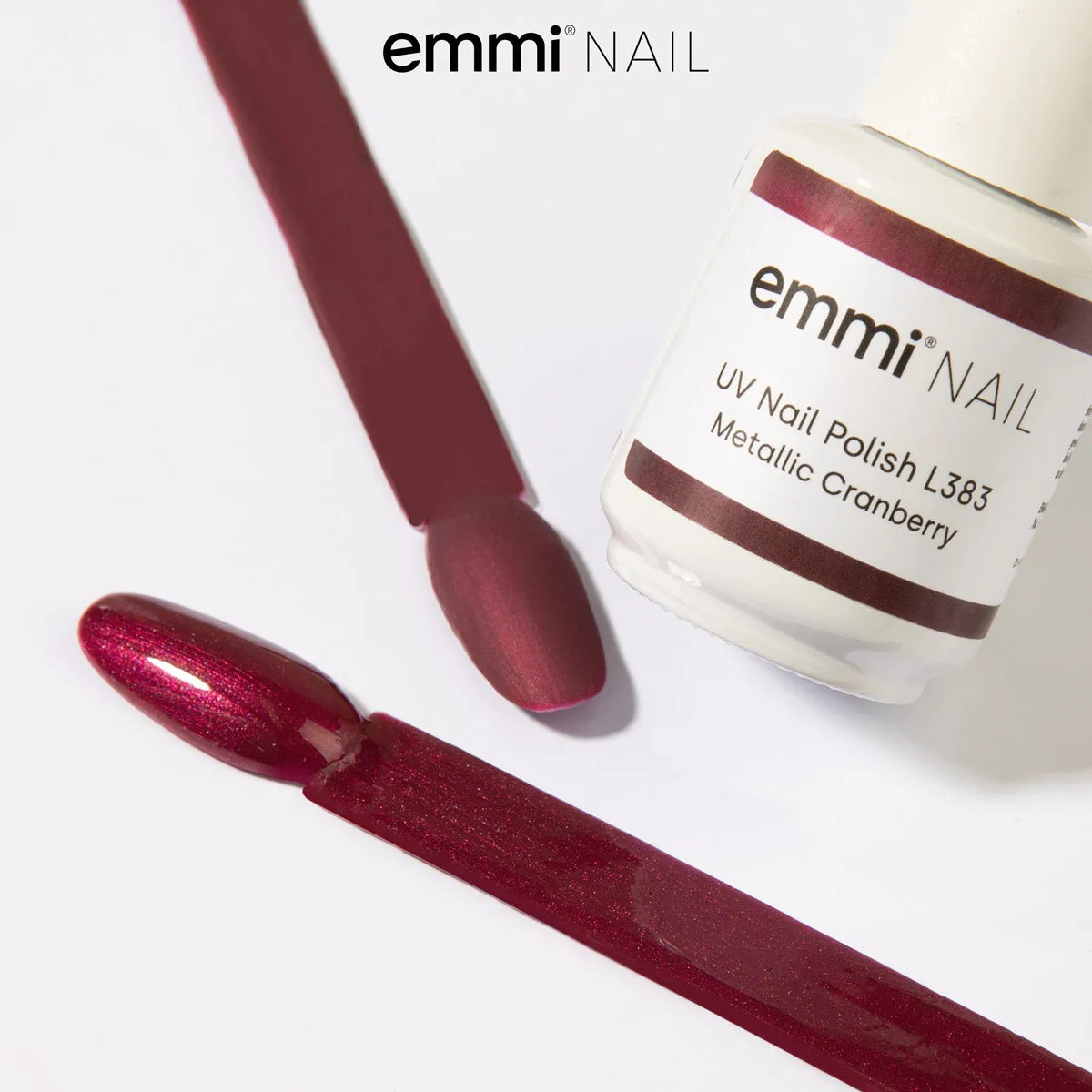 Emmi-Nail Shellac Metallic Cranberry L383 UV-lak 15 ml