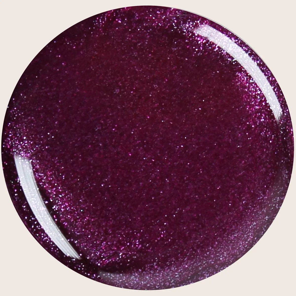 Emmi-Nail Chrisma Shine F181 farvegel 5 ml brombærglitter