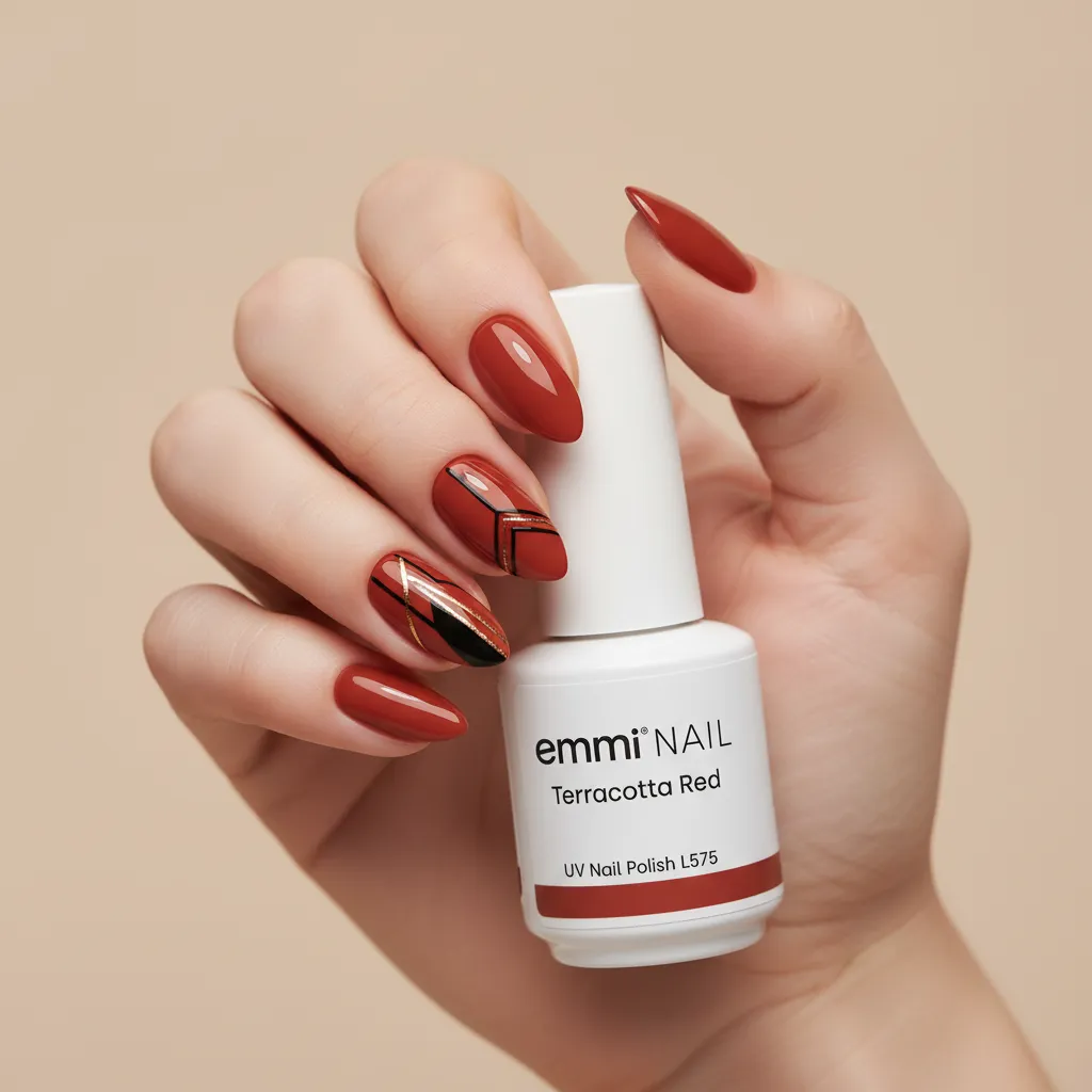 Emmi-Nail Shellac UV-lak L575 Terracotta Red 15 ml