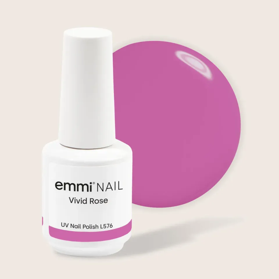 Emmi-Nail Shellac Vivid Rose L576 uv-lak 15ml pink